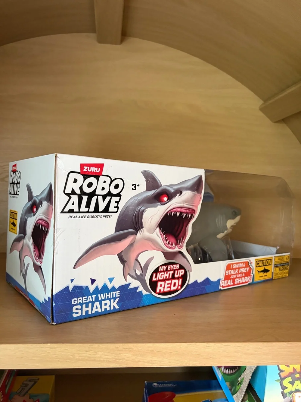 ✨$12✨NEW Zuru Robo Alive Great White Shark 🦈